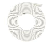 MACHSWON Heat Shrink Tubing 10mm Dia 16mm Flat Width 2:1 Ratio Electrical Wire Cable Wrap Sleeve Shrinkable Tube 1m - White