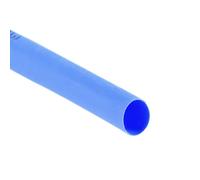 MACHSWON Heat Shrink Tubing 6mm Dia 10mm Flat Width 2:1 Ratio Electrical Wire Cable Wrap Sleeve Shrinkable Tube 3m - Blue
