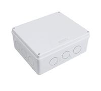MACHSWON IP65 Junction Box 300x250x120mm ABS Waterproof Junction Box Dustproof Indoor Outdoor Box Cable Connection Protective Enclosure Reserved Hole