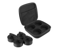 MACHSWON Lifting Jack Pad (4pcs) Compatible with Chevy Corvette C5 C6 C7 GS Z Jack Puck Jacking Lift Pad Jack Rubber Lift Point Adapter Jack Pucks with Storage Bag (Black)