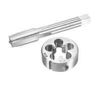 MACHSWON M16x2mm Metric Tap and Die Set,Machine Thread Screw Tap with Round Threading Die,Tap & Die Kit for Nut Screw Bolt Thread Repair