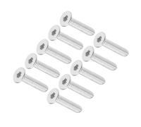 MACHSWON M3 x 12mm Metric Hex Socket Cap Screws 304 Stainless Steel Flat Head Bolts Fully Threaded Machine Screws 80Pcs