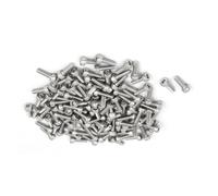 MACHSWON M3x10mm Hex Socket Head Cap Screws Bolts Full Thread 304 Stainless Steel Allen Socket Drive Machine Screws 120Pcs