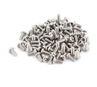 MACHSWON M3x6mm Round Head Cross Screw 304 Stainless Steel Cross head Phillips Pan Head Machine Screws Bolt 60pcs