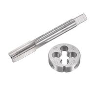 MACHSWON M9x0.75mm Metric Tap and Die Set,Machine Thread Screw Tap with Round Threading Die,Tap & Die Kit for Nut Screw Bolt Thread Repair