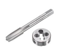MACHSWON M9x1.25mm Metric Tap and Die Set,Machine Thread Screw Tap with Round Threading Die,Tap & Die Kit for Nut Screw Bolt Thread Repair