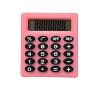 MACHSWON Mini Calculator 8 Digit Display Basic Standard Calculators Portable Handheld Student Kids Pocket Desk Home Office Electronic Calculators Pink