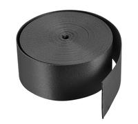 MACHSWON Nylon Webbing Strap 2 inch Black Flat Nylon Webbing Straps 5cm 10 Yards Durable Strapping for Backpack,Cargo Strap,Luggage-rack,Pet Collars,Crafts