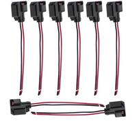 MACHSWON Pack of 8 Fuel Injector Connector Plug Wire EV6 Compatible with Fo-r-d Mus-Tang F150 F250 Crown Vic-tor-ia