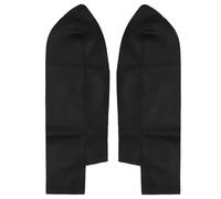 MACHSWON Pair Synthetic Leather Car Front Door Panels Armrest Cover Black for Honda CR-V 2007-2012 - Replacement Armrest Cover for a Fresh and Comfortable Look