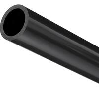 MACHSWON PVC Pipe 19.4mm ID 25mm OD 350mm Length Round Plastic Rigid Tubing High Impact for Drain Pipe Cable Sleeve(Dark Grey)