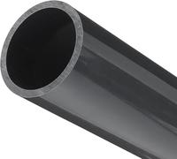 MACHSWON PVC Pipe 53.6mm ID 63mm OD 350mm Length Round Plastic Rigid Tubing High Impact for Drain Pipe Cable Sleeve(Light Grey)