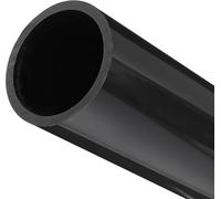 MACHSWON PVC Pipe 63.8mm ID 75mm OD 350mm Length Round Plastic Rigid Tubing High Impact for Drain Pipe Cable Sleeve(Dark Grey)