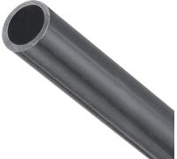 MACHSWON PVC Pipe 8mm ID 10mm OD 350mm Length Round Plastic Rigid Tubing High Impact for Drain Pipe Cable Sleeve(Dark Grey)
