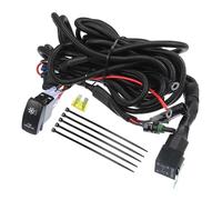 MACHSWON Radiator Fan Switch Kit with Relay and LED Rocker Switch,Manual Cooling Fan Override Control for Polaris RZR 800 900 XP 1000,Ranger,General 1000,Can-Am Maverick X3,Honda Talon,Yamaha YXZ