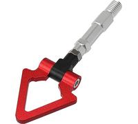 MACHSWON Red Aluminum Alloy Triangle Ring Eye Shape Front Rear Bumper Trailer Towing Tow Screw Hook car for AD A5 S5 RS5 2008-2014