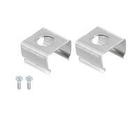 MACHSWON Rope Light Mounting Clips 20Pcs Wall Channel Mounting Holder Accessories for 6.5mm to 7.5mm Waterproof LED Strip Stainless Steel