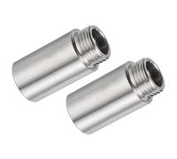 MACHSWON Shower Head Extension Arm,50mm Shower Arm Extension Shower Head Extender 201 Stainless Steel G1/2 Male to Female Thread 3Pcs
