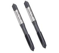 MACHSWON Spiral Point Threading Tap for Thread Repair for Through-Hole Threads H2 High Speed Steel 6542 Machine Taps M6 x 1.0 mm 2PCS