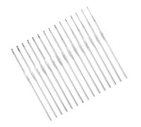 MACHSWON Stainless Steel Crochet Hook Set 0.6mm-3mm Knitting Needles for DIY Craft Yarn 30Pcs