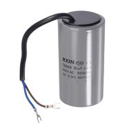 MACHSWON Start Capacitor CBB60 35uF 450V AC 50/60Hz Cylinder 50x100mm 40/70/21 2 wires with Terminal for AC Unit Fan Motor Start or Pool Pump Air Condenser, White