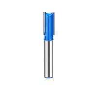 MACHSWON Straight Router Bit Milling Cutter Cutting 8mm Shank,10mm Cut Diameter & 20mm Cut Length Straight Cutting Trimming Cutter Double Flute Grooving Bits for Woodworking