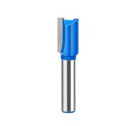 MACHSWON Straight Router Bit Milling Cutter Cutting 8mm Shank,12mm Cut Diameter & 20mm Cut Length Straight Cutting Trimming Cutter Double Flute Grooving Bits for Woodworking