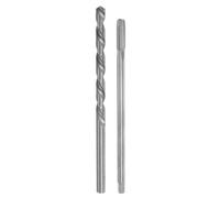 MACHSWON Tap & Bit Sets,M8x1.25 H2 Straight Flute Machine Thread Milling Tap 150mm Extra Long,8mm High Speed Steel (HSS) Twist Drill Bit