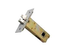 MACHSWON Tubular Latch Forked 60mm Internal Door Lock Mortice Latch Polished Door Latches & Bolts for Sprung Lever Door Handles