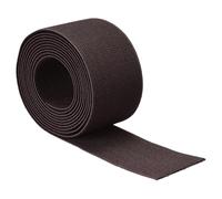 MACHSWON Twill Wide Elastic Band Double-Side 2 inch Flat 2 Yard Woven Elastic Band Knit Elastic Spool Heavy Stretch Strap 5cm Width Dark Brown for Sewing,Waistband