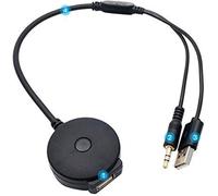 MACHSWON USB Bluetooth Car Adapter MP3 AUX Music Interface Bluetooth Black For BMW AC926