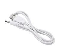 MACHSWON USB Type-A Male to 3.5 x 1.35mm DC 5V 1A Plug Barrel Connector Charge Cable 1 Meter White