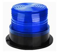 MACHSWON Warning Light Blue LED Emergency Safety Flashing Warning Lamp Factories Transportation Machinery Industry Engineering Car Light School Buses Alarm Lamp 110V