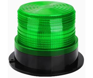 MACHSWON Warning Light Green LED Emergency Safety Flashing Warning Lamp Factories Transportation Machinery Industry Engineering Car Light School Buses Alarm Lamp 24V
