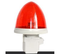 MACHSWON Warning Light Mini TB-30 Universal Strobe LED Red Emergency Safety Flashing Warning Lamp Factories Transportation Machinery Industry Alarm Lamp DC24V