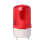 MACHSWON Warning Light Red LED Rotating Emergency Safety Flashing Warning Lamp Factories Transportation Machinery Industry Sound Light Alarm Lamp 220V