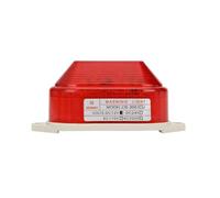 MACHSWON Warning Light Red LED Small Strobe Light Emergency Safety Flashing Warning Lamp Factories Transportation Machinery Industry Alarm Lamp 24V