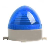 MACHSWON Warning Light Small Mini TB-60 Silent Universal Strobe Blue LED Emergency Safety Flashing Warning Lamp Factories Transportation Machinery Industry Alarm Lamp DC24V