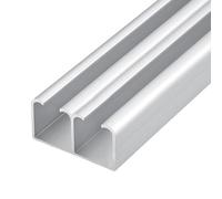 Machtiging Aluminium Sliding Door Track,Heavy Duty Sliding Door Hardware Kit For Double Doors,Sliding Door Kit Track Rail,Pocket Barn Door Track Program,for Closet,Cabinet,Wardrobe,Glass Doors