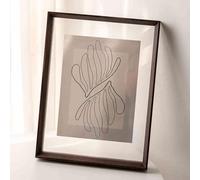 Machtiging Double Sided Photo Frame,Postcard Frame,Floating Frame For Canvas,A4 Photo Frame,A3/A4,Double Glass Picture Frame Display Photo,Clear,Dust-Proof,For Photos,Paper Cutting,Poster