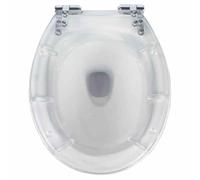 Machtiging Resin Toilet Seat Soft Close,Art 3d Effects Heavy Duty Toilet Lid,Toilet Seat With Quick Release,Easy To Clean,Slow Descent,Suitable For Homes With Elderly Or Children