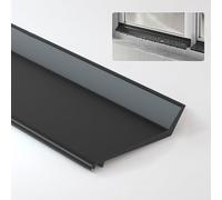 Machtiging Waterproof Window Weather Bar,Flexible Self Adhesive Door And Window Drip Cap Rain Deflector,Self-Adhesive 135° Angle Seal,Prevents Leakage For Sliding Windows,Casement Windows & Vehicles