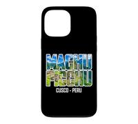 Machu Picchu Cusco Peru Mountain Ruins Vintage Typography Case for iPhone 13 Pro Max