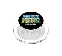 Machu Picchu Cusco Peru Mountain Ruins Vintage Typography PopSockets PopGrip for MagSafe