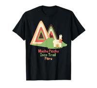 Machu Picchu Inca Trail Llama Cusco Peruvian Mountain Hiking T-Shirt