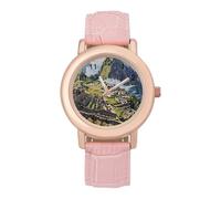 Machu Picchu Landscape Fashion Women's Watch Easy Reader Novelty Slim Quartz Casual Dress Wrist Watches