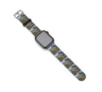 Machu Picchu Landscape Novelty Strap Compatible with IWatch Funny Soft Smart Watch Bands 38mm/40mm42mm/44mm