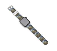Machu Picchu Landscape Novelty Strap Compatible with IWatch Funny Soft Smart Watch Bands 38mm/40mm42mm/44mm