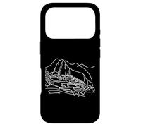 Machu Picchu Line Art Landmark Illustration Case for iPhone 17 Pro