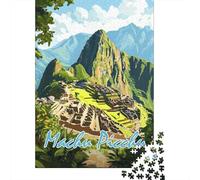 Machu Picchu Peru 1000 Piece Jigsaw Puzzle for Adults, 38x26cm/1000pcs, Quiet Home Activity, Focused Puzzle Time And Time at Home